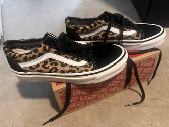Leopard Van Tennis Shoes 