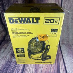 DEWALT 20V cordless fan