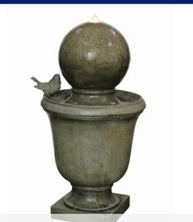 Style Selections Lighted contemporary fountain 23.6-in H Resin Fountain Statue Outdoor Fountain
Model #MZ15382AA