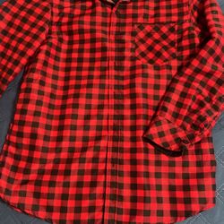 Boys Red Dress Shirt