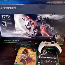 Microsoft Xbox One X 1 TB Black Console 