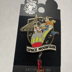 Disney Trading Pins 30134 DLR Annual Passholder E-Ticket - Space Mountain
