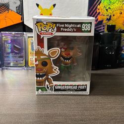 Gingerbread foxy funko