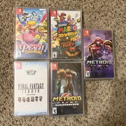 Brand New Sealed Switch Games