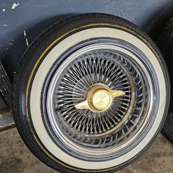 100 Spokes 13x7 Rims And Tires