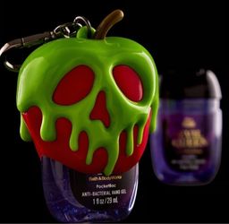 Bath and body works Disney evil queen glow in the dark poison apple pocketbac holder