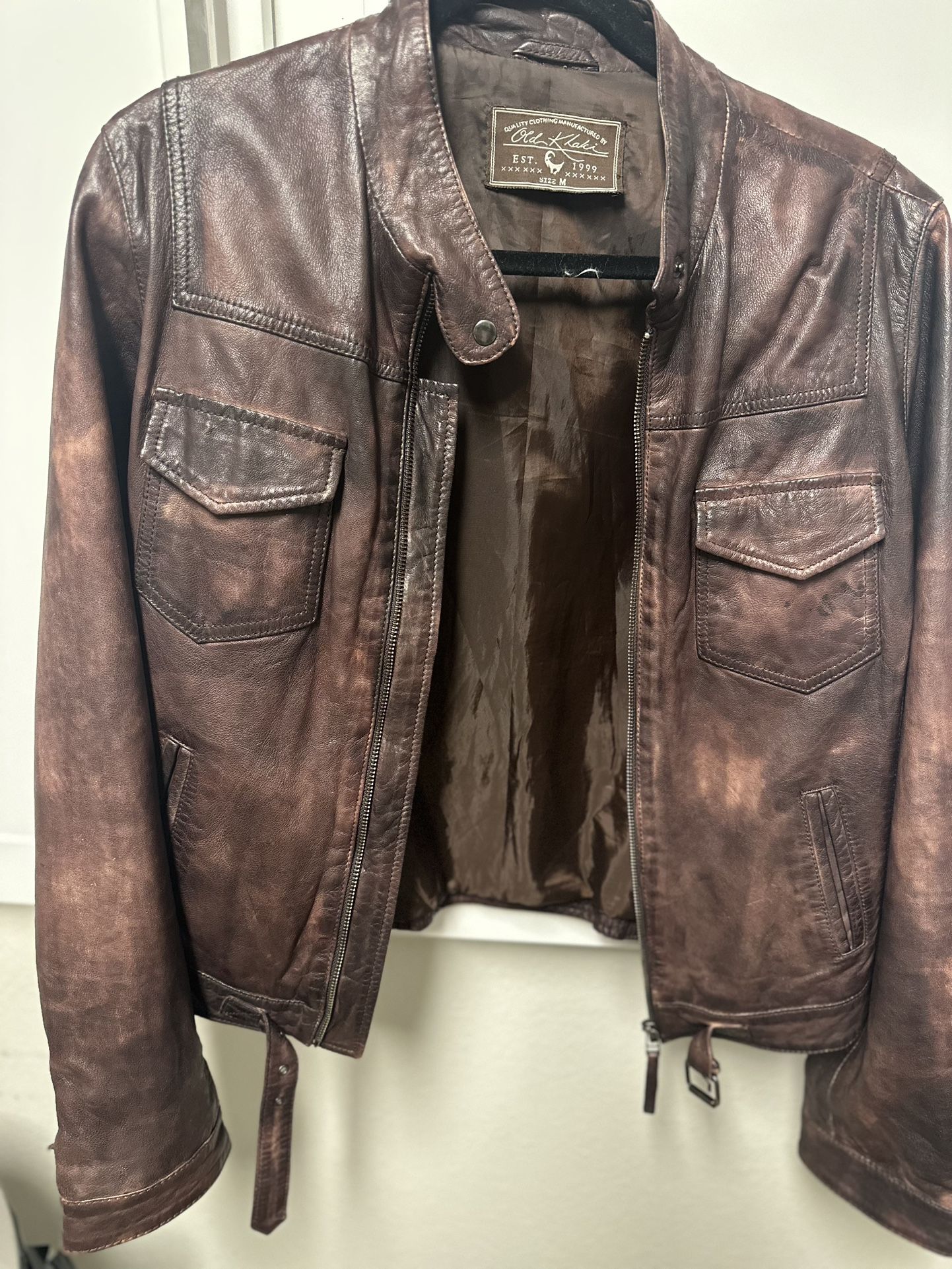 Vintage Napa Leather Jacket