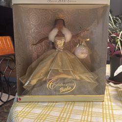 2000 Celebration Holiday Barbie Doll African American Special Edition 28270
