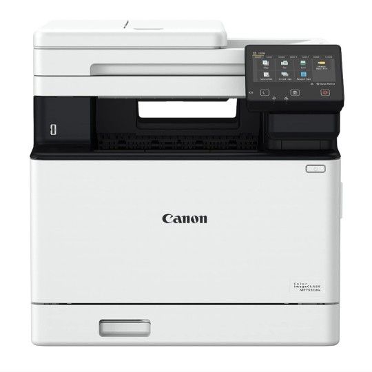 CANON ImageCLASS Wireless Color All-In-One Laser Printer with Fax (Model: MF753CDW - White)