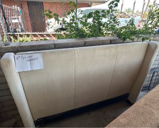 Off white Queen headboard