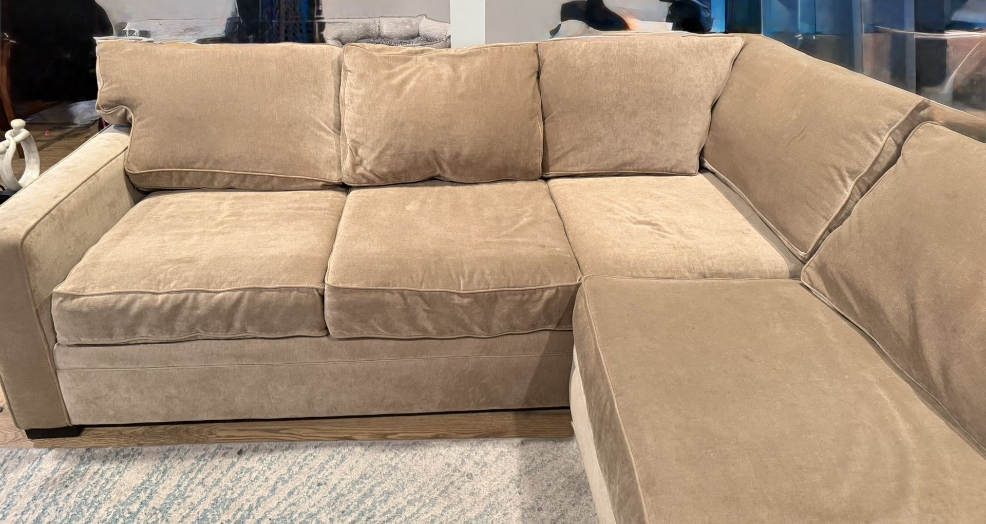 Tan Sectional Couch