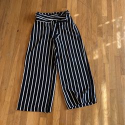 Forever 21 Black And White Dress Pants
