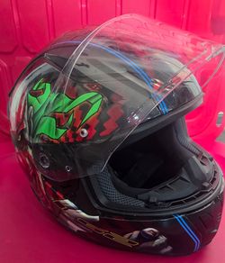 LS2 Rapid 2 "Happy Dreams Helmet size Medium - Wired Audio Modded