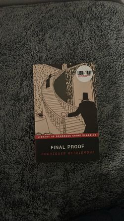 Final Proof by Rodrigues Ottolengui | LIBRARY OF CONGRESS CRIME OF CLASSICS