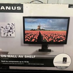 On Wall AV Shelf