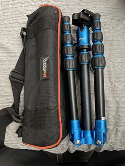 MeFOTO BackPacker Travel Tripod (Blue)