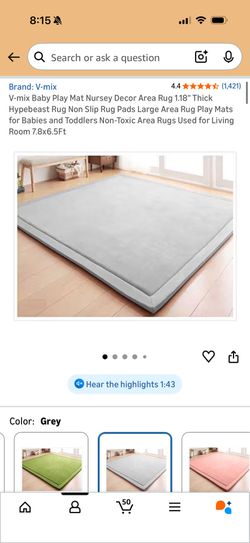 Play Mat Area Rug