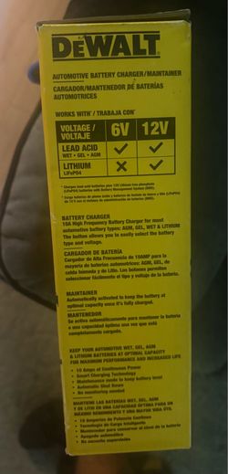 Dewalt automotive charger.