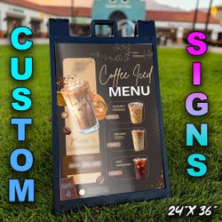 Business Yard Signs | Custom Printed Signs 24” x 36”