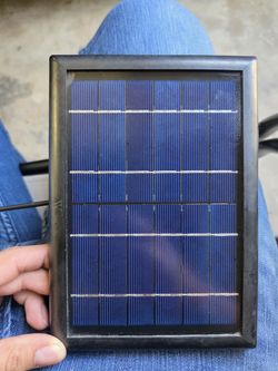 Wasserstein Solar Panel Compatible with RING Spotlight Cam - Black