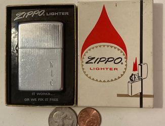 Vintage Metal Zippo, Stripped, Lighter, CWL, Initials, Zippo, Made in USA, Cigarettes, More, Free Shipping in the U.S.  Here are some fun pictures and