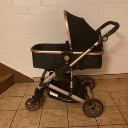 Folding Bassinet Stroller