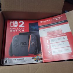 New Nintendo Switch 2 W/ 12 Month Subscription