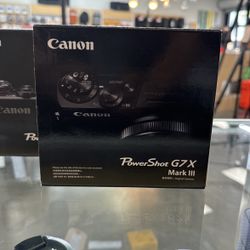 Canon G7x III Camera