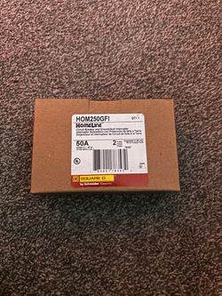 Circuit Breakers - Square D HOM250GFI 50A 2-Pole