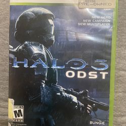 Halo 3 ODST Xbox 360 Game