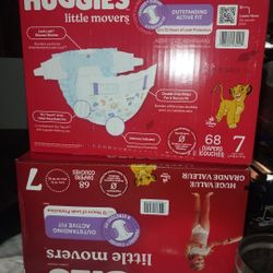 Huggies Size 7 68pack