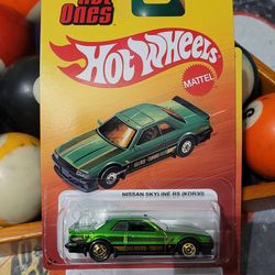 2026 Hot ONES Wheels Green NISSAN SKYLINE RS Turbo KDR30 & 71 DATSUN 510 Purple