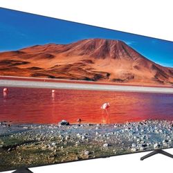 50" Samsung TV With Speakers & Wall Mount