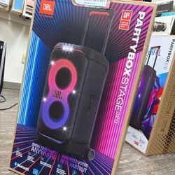 Jbl PartyBox Stage 320 Bluetooth Speaker New - Pay $1 today and pay the rest later -