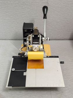 Vintage Kingsley M-75 Hot Foil Stamping Machine - Works perfectly 👌