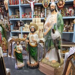 San Judas Tadeo, Saint Jude  6 Ft TALL/ 72" inches Made  In Mexico Statue Estatua