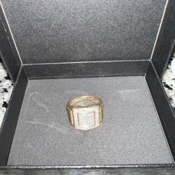 Male Gold Diamond Ring 