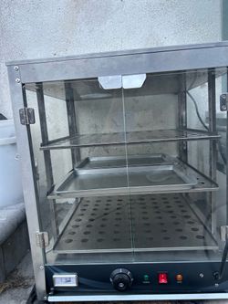 Heated food display