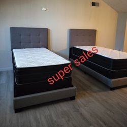 Twin Size Bed 