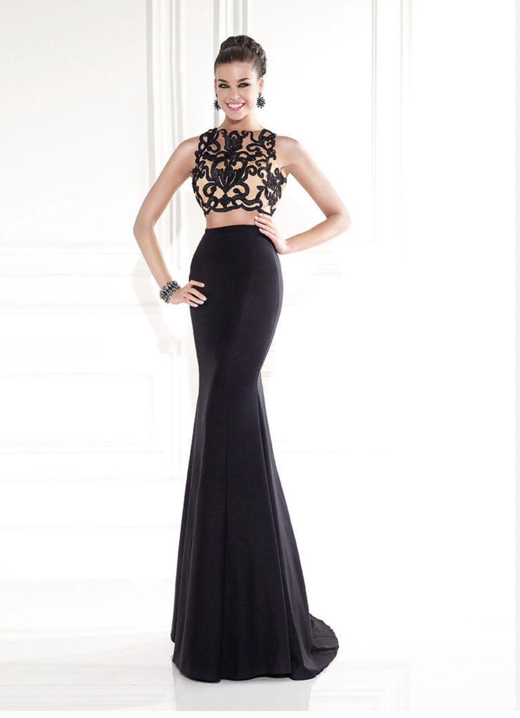 Xscape 2 Piece Prom Dress