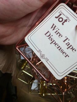 Wire tape dispenser/file separators