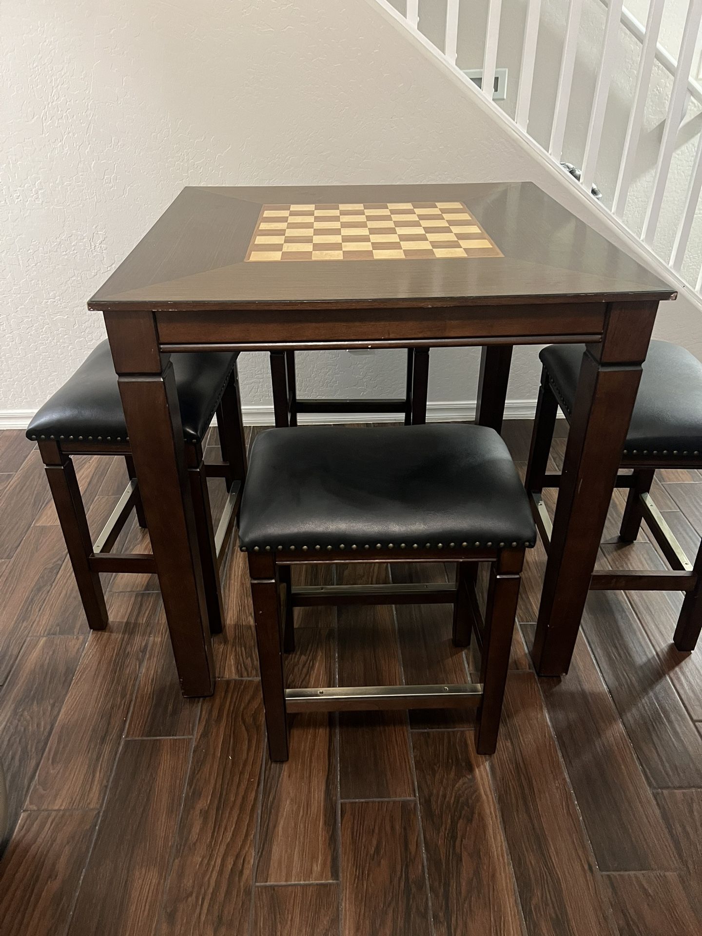 Table and Stools