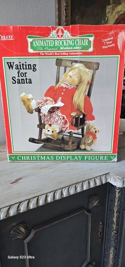 RARE Telco Christmas Display Figure