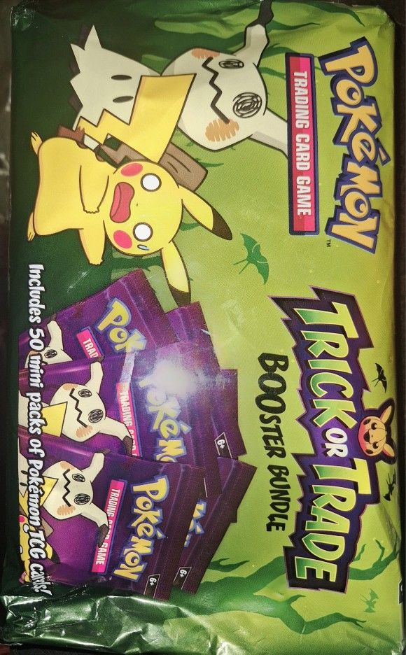 Trick Or Trade POKEMON Collector Cards