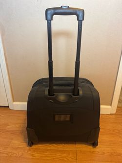 Black Carry-On Rolling Luggage Bag NEW