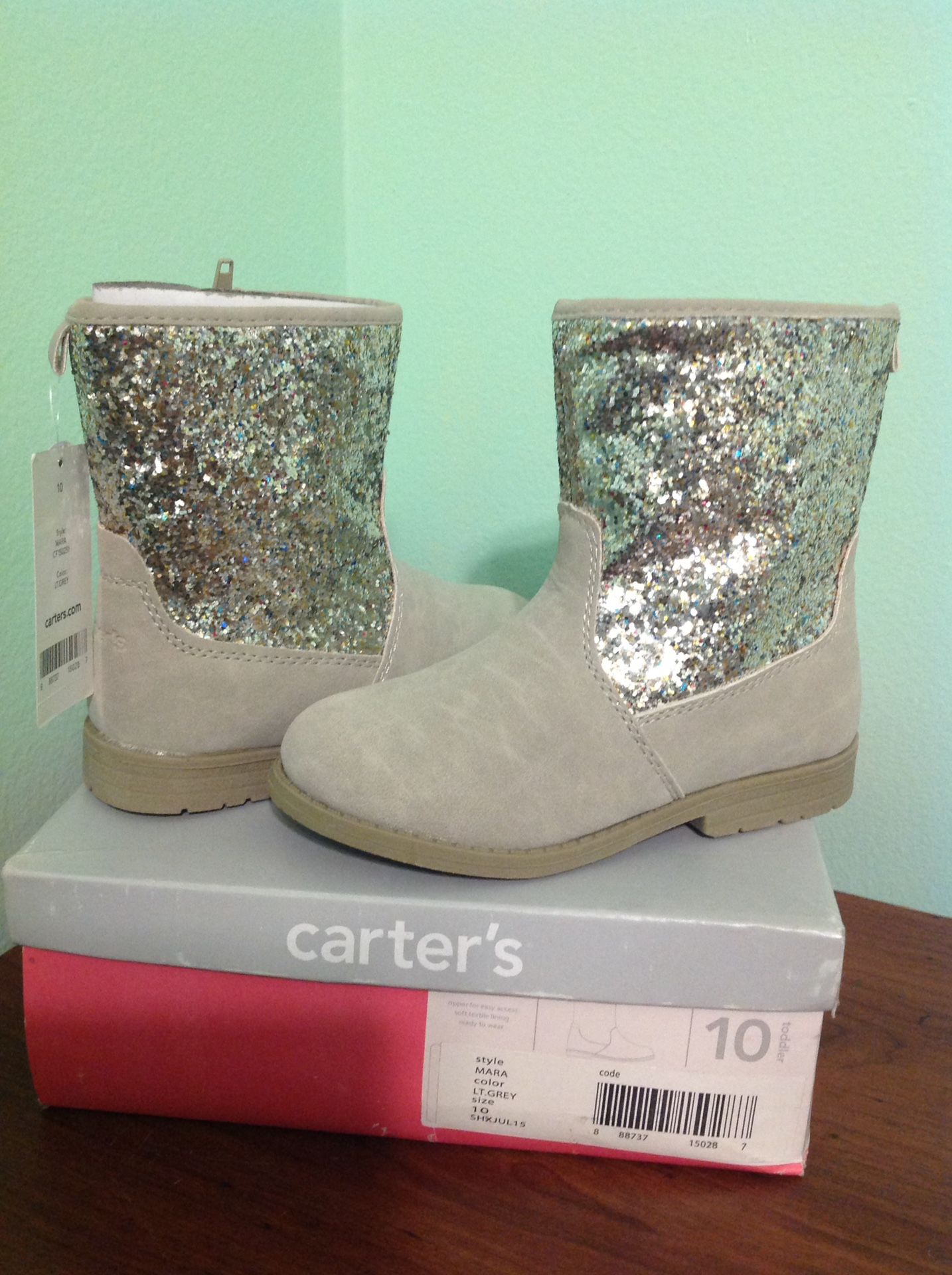 Carters Toddler Girls Boots Size 10