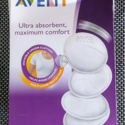 Philips Avent SCF254/10 Day Breast Pads, 100-Count