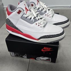 Jordan 3 Fire Red