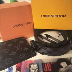 LV Wallet & Belt