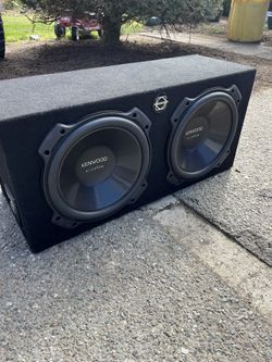 12” x 2 Subs And Amp